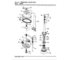 Crosley CW18P2AC transmission diagram