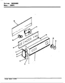 Control panel (rev. e) (cw20p5a) (cw20p5w)