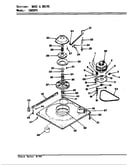 Base & drive (orig. rev. a-d) (cw20p5a) (cw20p5w)