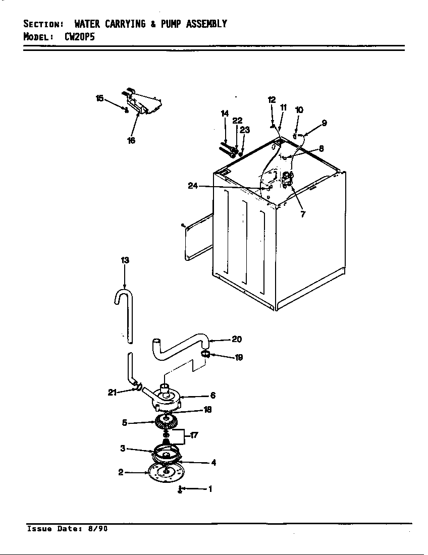 WATER CARRYING (REV. E) (CW20P5A) (CW20P5W)