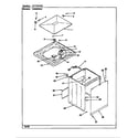 Crosley CW20P8HS exterior (cw20p8ds)(rev. a-d) (cw20p8ds) diagram