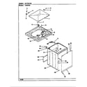 Crosley CW20P8HS exterior (cw20p8*s)(rev. a-e) (cw20p8as) (cw20p8hs) (cw20p8ws) diagram