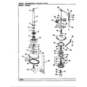 Crosley CW20P8HS transmission (cw20p8*s)(rev. a-e) (cw20p8as) (cw20p8hs) (cw20p8ws) diagram