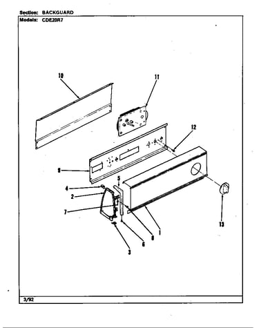 Control panel (rev. a-b)