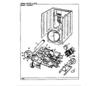 Crosley CDG20R7AC motor & drive diagram
