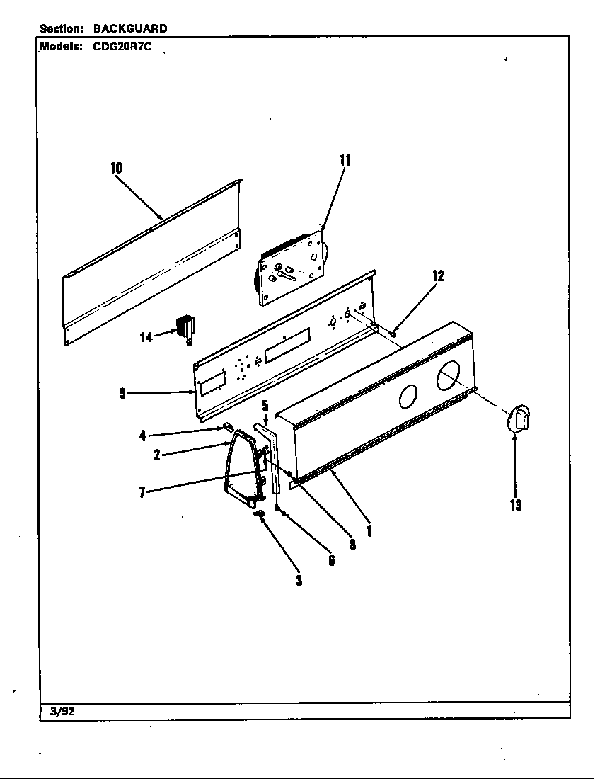 Control panel