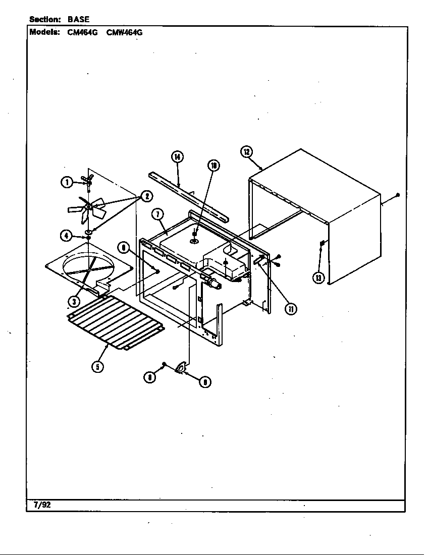 Base & cavity