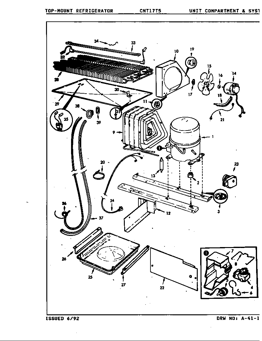 Unit compartment & system