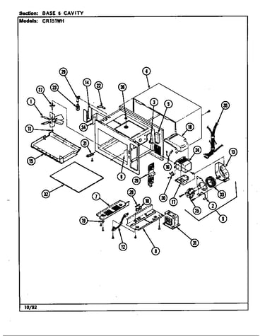 Base & cavity