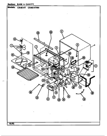 Base & cavity