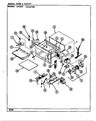 Base & cavity