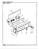Control panel (rev. a-d)(cw20p8dsc) (cw20p8dsc)