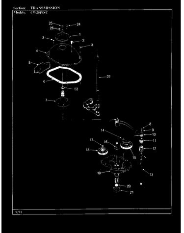 Transmission (orig-cw20p*sc) (cw20p8asc) (cw20p8wsc) (cw20p8hsc)
