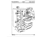 Maytag CDNS22T9H/8L07B freezer compartment diagram