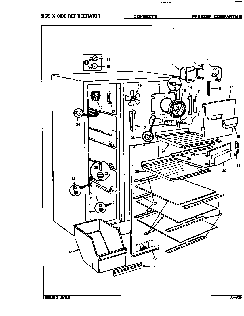 Freezer compartment