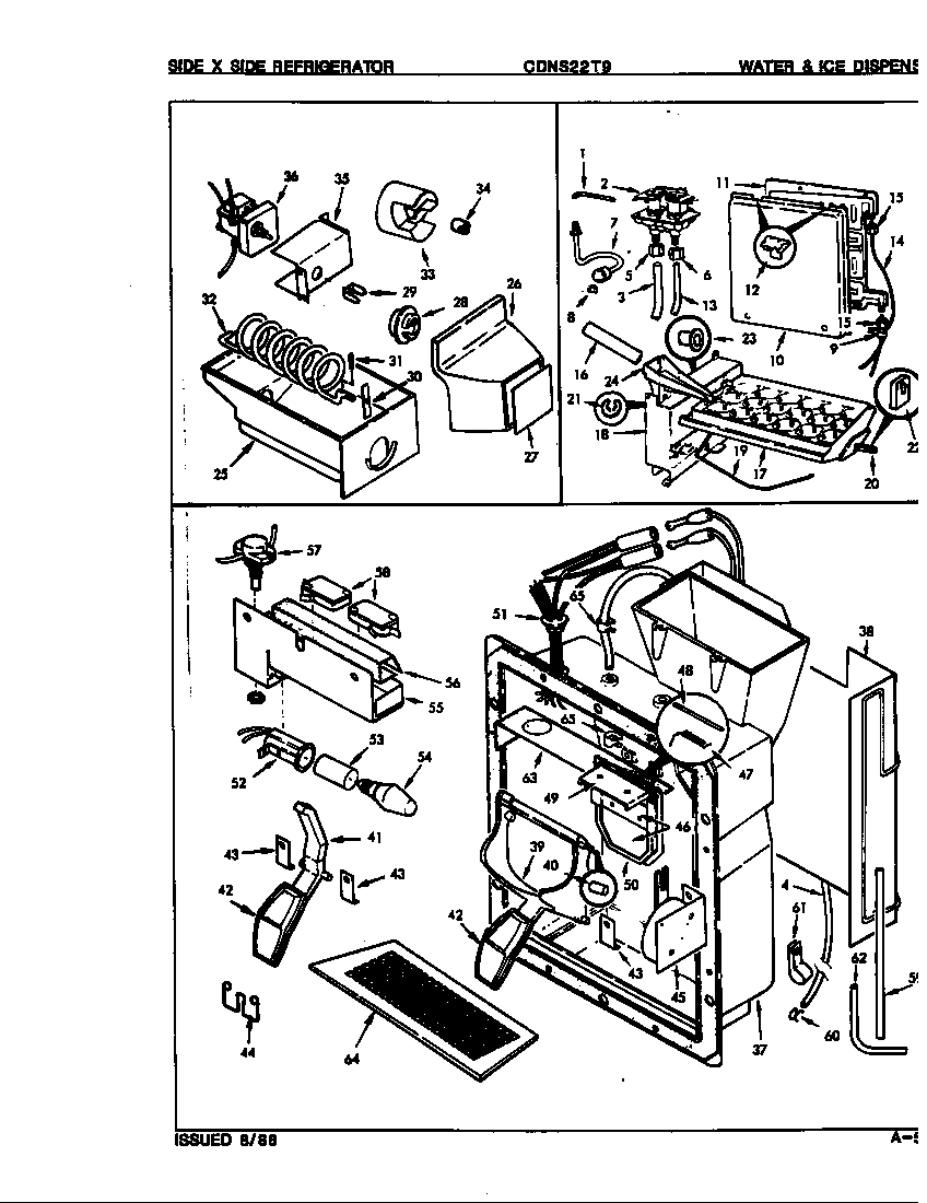 WATER & ICE DISPENSER