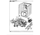 Crosley CDG20P7W motor & drive diagram