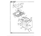 Crosley CW26P6KW exterior (rev. e-j) diagram