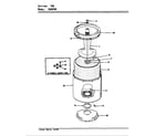 Crosley CW26P6KA tub (orig. rev. a-d) diagram