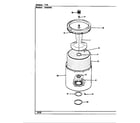 Crosley CW26P6KA tub (rev. e-j) diagram