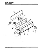 Control panel (orig. rev. a-d)