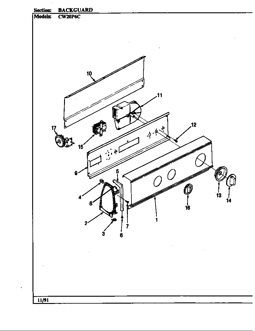 Control panel
