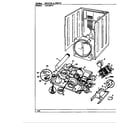 Crosley CDG20P7AC motor & drive diagram