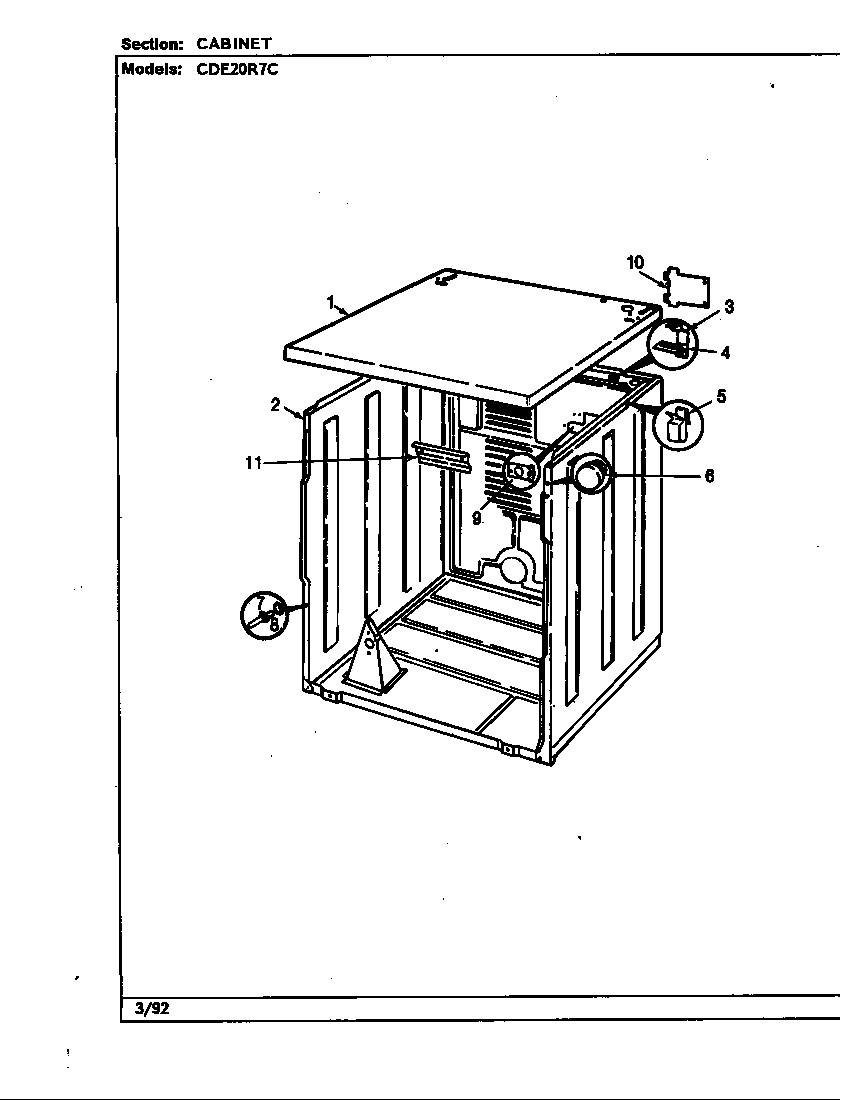 CABINET (ORIG. REV. B)