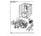 Crosley CDE20R7AC motor & drive (orig. rev. b) diagram