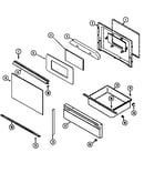 Door/drawer (serial prefix 28)