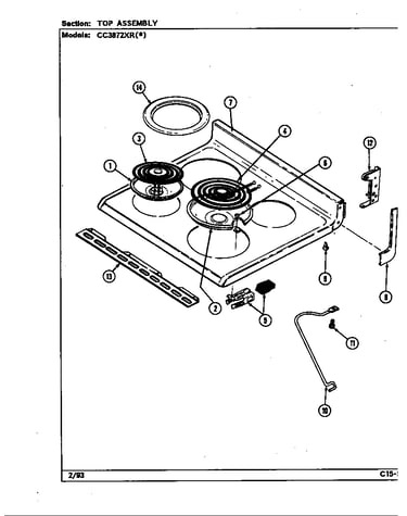 Top assembly
