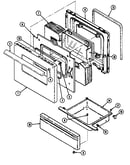 Door/drawer (cc3531wrw, cc3531wrv) (cc3531wrw) (cc3531wrv)