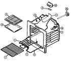 Crosley CC3537XRW oven diagram