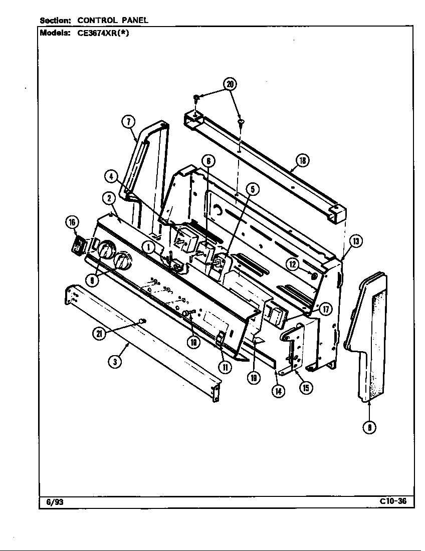 Control panel