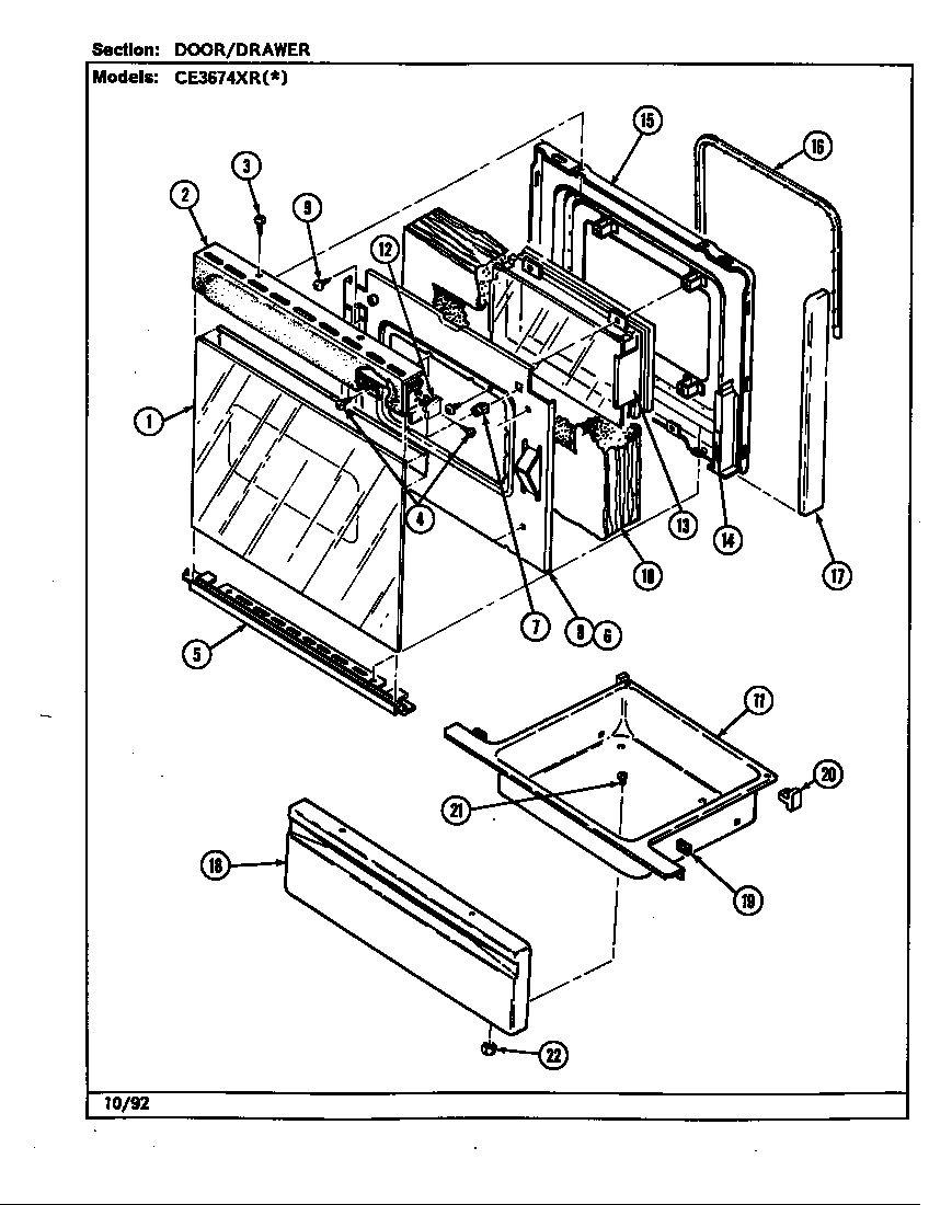 Door/drawer