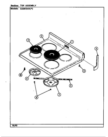 Top assembly