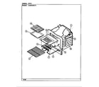 Crosley CE3875XRW oven diagram