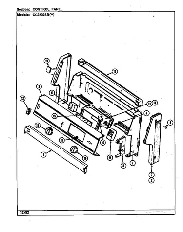 Control panel