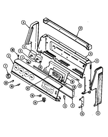 Control panel (ce3878vrv) (ce3878vrv)
