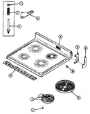 Top assembly (ce3878vrv) (ce3878vra) (ce3878vrw) (ce3878xrb)