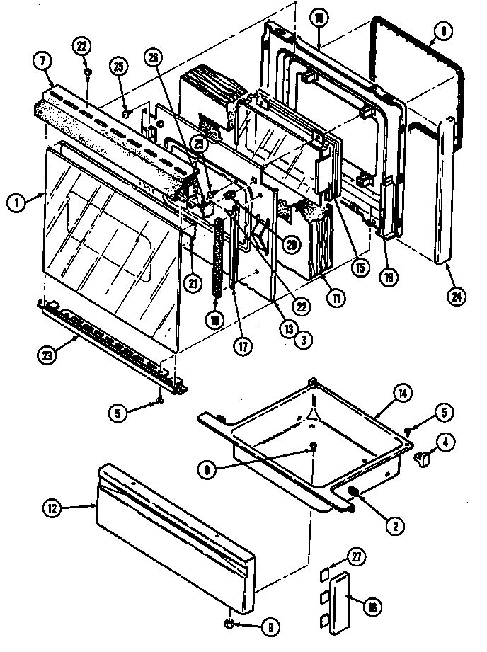 Door/drawer (ce3878vrv) (ce3878vra) (ce3878vrw) (ce3878xrb)
