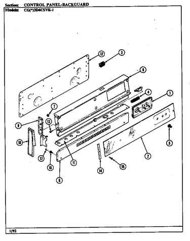 Control panel