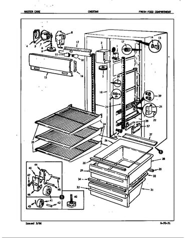 Door/drawer (cg3110pp*) (cg3110ppa) (cg3110ppw)