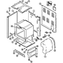 Crosley CE3510PPW body diagram