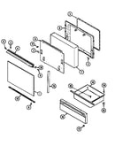Door/drawer (ce3520sr* series 01) (ce3520sra) (ce3520srw)