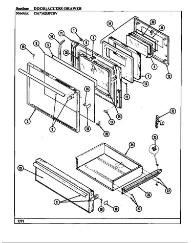 Door/drawer