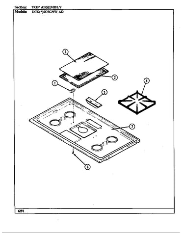 Top assembly