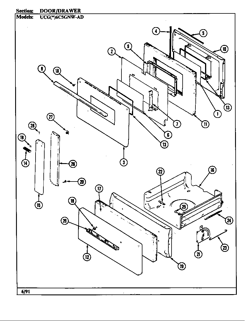 Door/drawer
