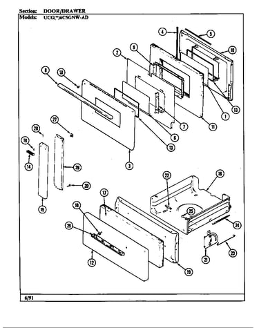Door/drawer