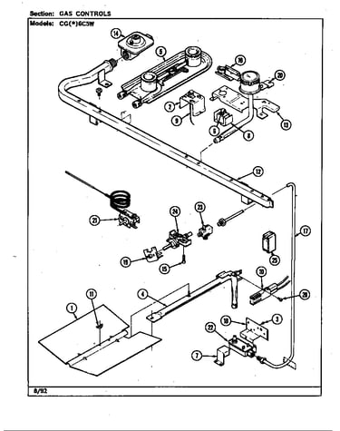 Gas controls (cg*6c5wk, cg*6c5gwk)